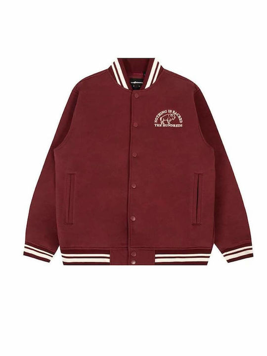 The Hundreds Jacket Burgundy