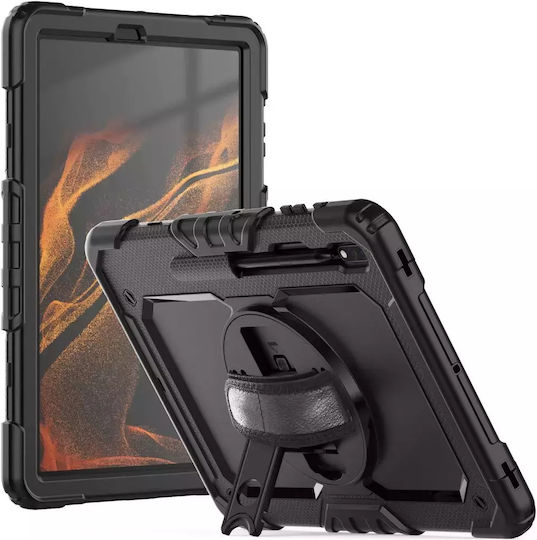Tech-Protect Флип Капак Черен (Samsung Galaxy Tab S7+, S8+, S7 FE 12.4)