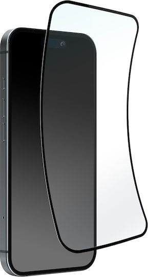 Puro Flexible Glass D3o Hybrid Glass Black Frame Iphone 16 Pro Max 8018417485527