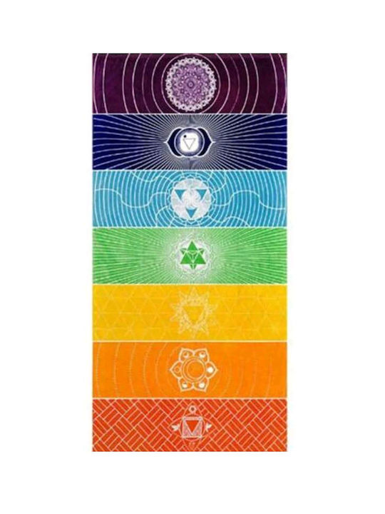 Tatu Moyo Prosoape de sală de sport Yoga Multicolor 150x75cm