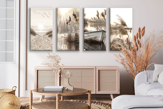 Decowalls Πίνακας σε Καμβά 80x160 cm