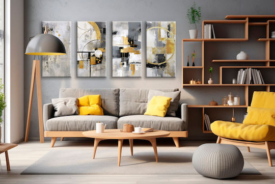 Decowalls Πίνακας σε Καμβά 80x160 cm