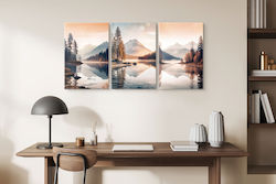Decowalls Πίνακας σε Καμβά 60x120 cm
