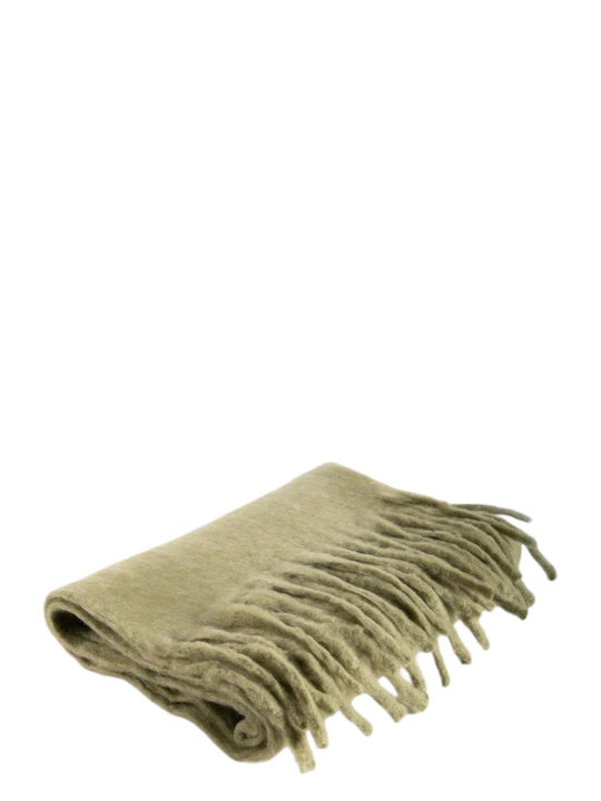 24 Colours Women's Wool Scarf Green