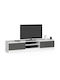 Mobilier TV din lemn Alb Μ160xΠ40xΥ33.4cm