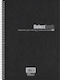 Salko Paper Spiral Caiet Cu dungi B5 60 de Foi 2 de Subiecte Select Book Negru 1buc