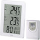 HAMA Drahtlos Wetterstation Digital Tischplatte Weiß