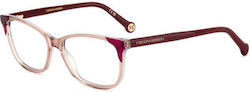 Carolina Herrera Women's Acetate Pink Prescript...