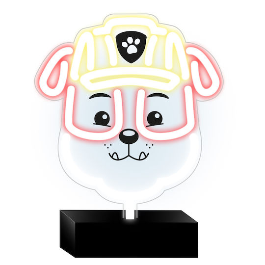 Neon Led On A Stand Paw Patrol Rubble Ow-120446