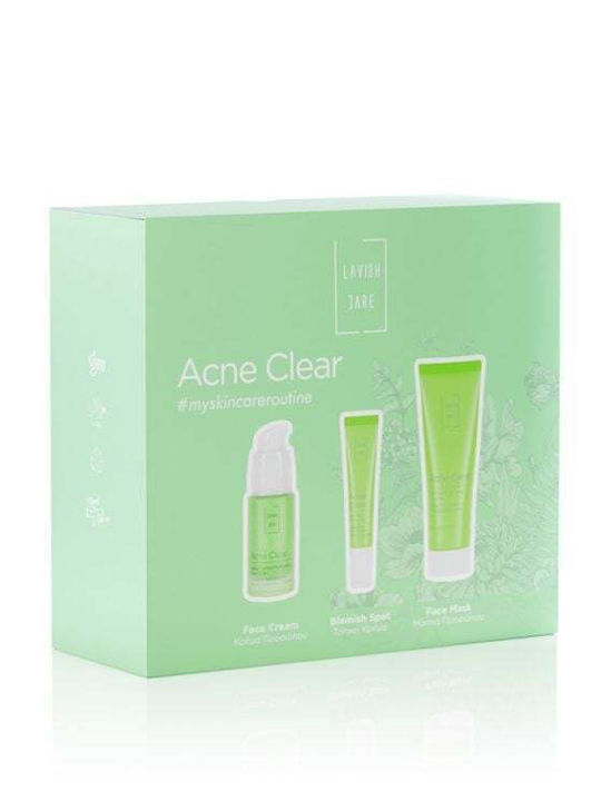 Lavish Care Acne Clear Σετ Περιποίησης για Κατά της Ακμής 3τμχ