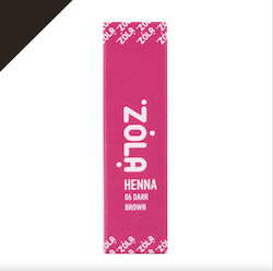 Zola Henna Tönung Für Augenbrauen 06 Dunkelbrau...