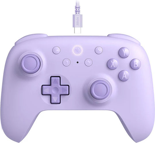 8Bitdo Ultimate 2C Wired Gamepad with Hall Effect Sticks for Android / PC Purple