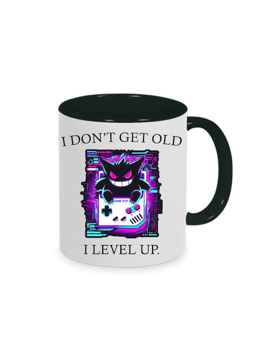 Gengar I Don't Get Older I Level Up Κούπα Κεραμική no3 330ml
