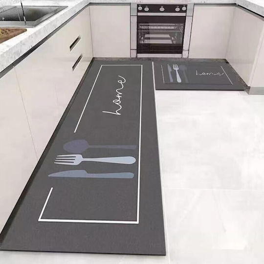 Viosarp Χαλάκι Κουζίνας Διάδρομος 40x120cm 8504994480063 Γκρι