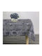 Chios Hellas Tischtuch Grey-White 150x150cm