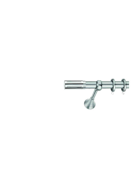 Enis by Domus Металик Корниз Аркас Φ25мм 160бр Nickel-mat
