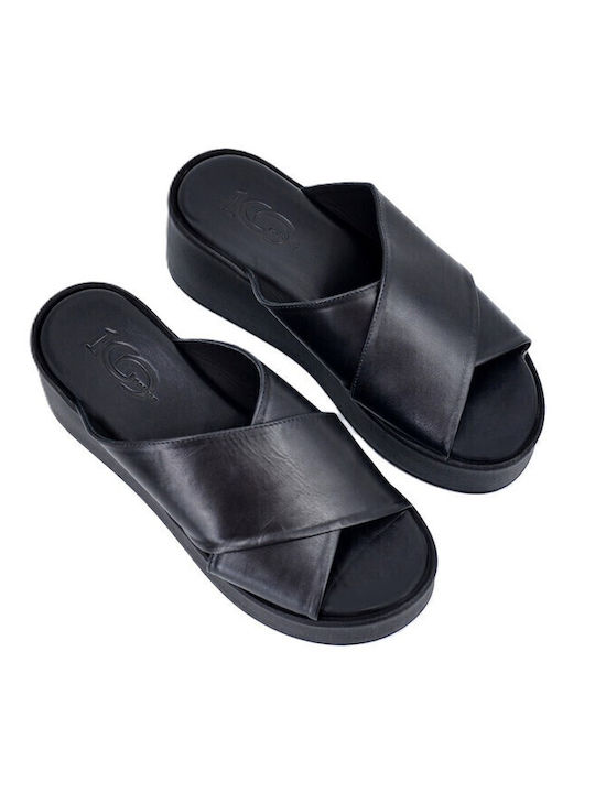 Dermatina 100 Sandale Casual Damă din Piele Fla...