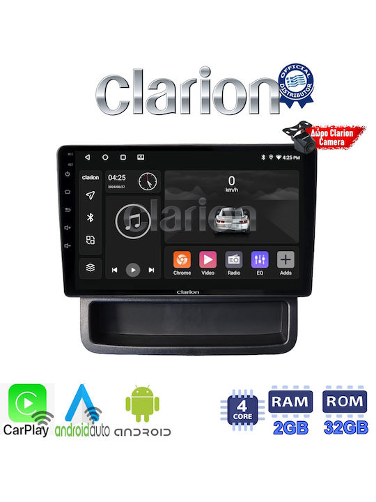 Clarion Auto-Audiosystem für Opel Vivaro Renault Verkehr Nissan Primastar 2010 > 2014 (Bluetooth/USB/WiFi/GPS/Apple-Carplay/Android-Auto)