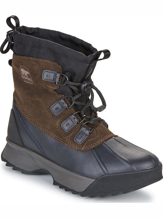 Braun Herrenstiefel Wasserdicht