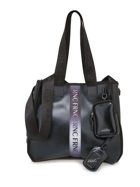 FRNC Damen Tasche Schulter Schwarz