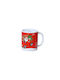 Kaemingk Christmas Mug Porcelain Santa Claus with reindeer and gifts with car L9.5xW8xH9.5xD8cm.