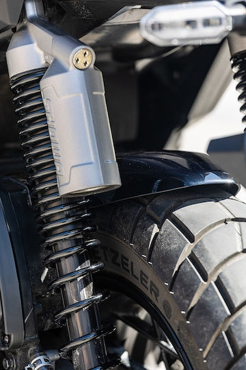 Moto Discovery Hinterradkotflügel Motorrad Schwarz 1Stück