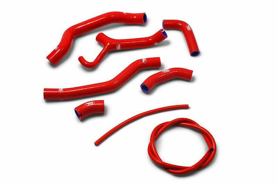 Kit furtunuri de apă din silicon Samco Sport Duc-36-rd Roșu
