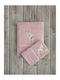 Kocoon Set Babyhandtücher 2 Stück Rosa Gewicht 400gr/m²