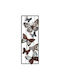 Διακοσμητικό Τοίχου Butterfly 930dyu1270 32x4x90cm Multi Wallity Μέταλλο