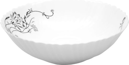 Ankor Salatieră Sticlă Albă 23x23cm 1buc