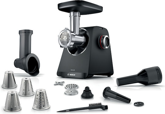 Bosch Μηχανή Άλεσης Κιμά 1900W Μαύρη