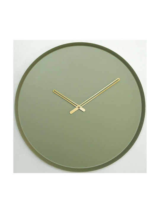 Wallity Wall Clock Green Ø49cm