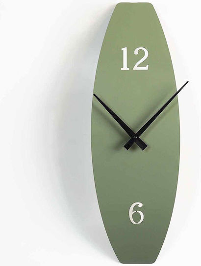 Wallity Ceas de Perete Verde 15x46cm