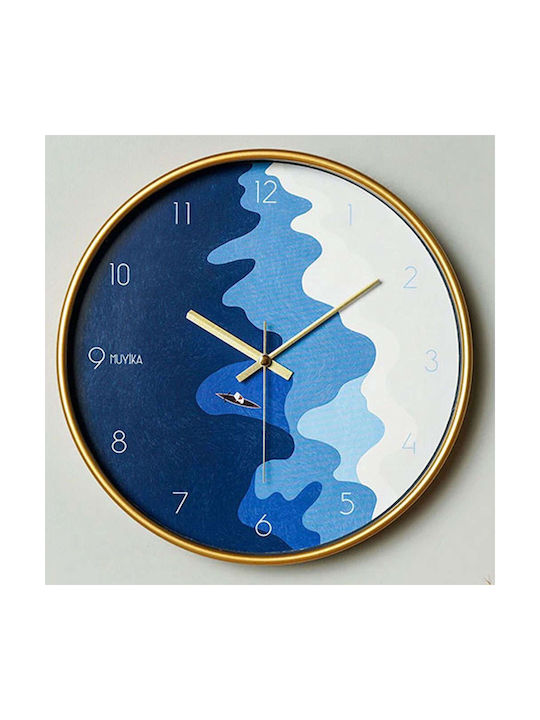 Wallity Wall Clock Multicolour Ø30cm