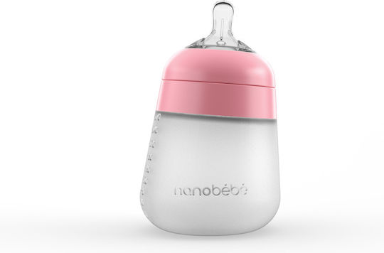 Nanobebe Plastic Baby Bottle Flexy Anti-Colic with Silicone Nipple