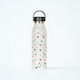 Runbott Μπουκάλι Θερμός Ανοξείδωτο BPA Free 600ml Κονφετί Από Καρδιές