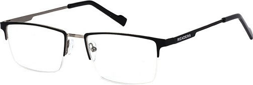 Readers Men's Reading Glasses +3.50 in Gray color RD170