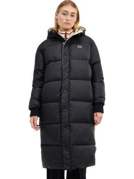 Sartoria Hurricane Lungă Jachetă de femei Puffer Black