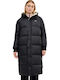 Sartoria Hurricane Lungă Jachetă de femei Puffer Black