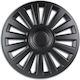 Set Capace De Roți Auto Luxury Gri Graphite 15"