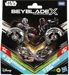 Beyblade X Star Wars Двоен Пакет Мандалорец 3-60f Моф Гидеон 3-80n