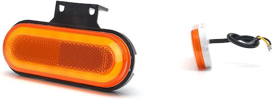 Led Position Light 1420 W198 12v-24v Orange Turn Signal Was