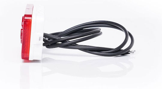 Led Position Light 2034 W254 12v-24v Red Was