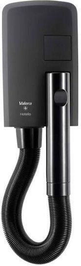 Wall-mounted Hair Dryer Valera Hotello Super Ac 832.02/t Matte Black