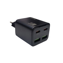 Hoco Ladegerät ohne Kabel mit 2 USB-A Anschlüss...