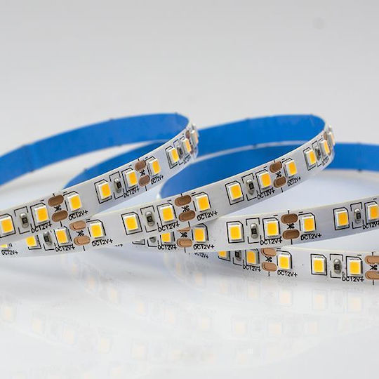 Flaggenlicht LED-Streifen SMD2835 120 LEDs/m Länge 5m Warmweißes Licht 12V 9W/m