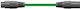 Citronic XLR Cables XLR Male to XLR Female Green 1.5m