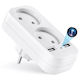 Cameră Spion Adaptor Dublu Iuni Ad1 8 Gb Wi-fi Full Hd Senzor de Mișcare