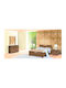 Set de Dormitor Zâmbet Nuci 140x200buc 5buc