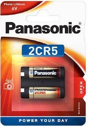 Panasonic Photo Lithium-Batterie 2CR5 6V 1 Stück Panasonic Photo Lithium-Batterie 2CR5 6V 1 Stück